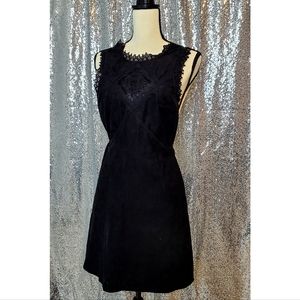 Altar'd State Suedette Black Dress